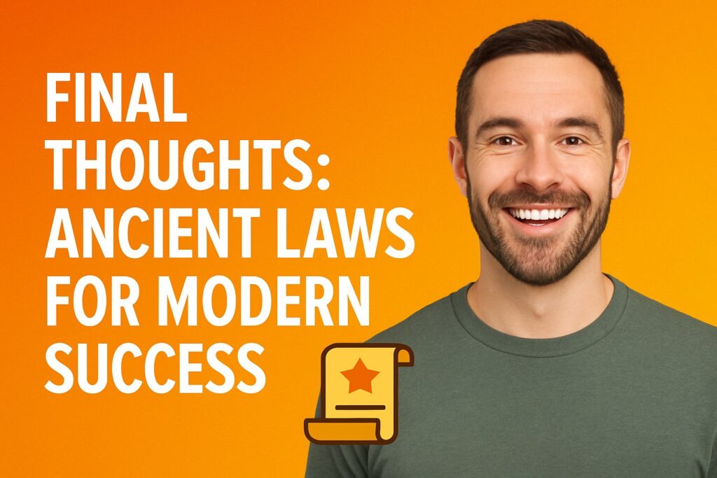 Key Takeaways From 'The Richest Man In Babylon 18 Final Thoughts: Ancient Laws For Modern Success